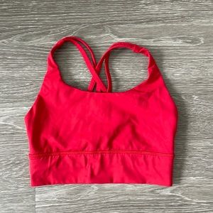 LULULEMON ENERGY LONGLINE BRA / MEDIUM SUPPORT / SIZE 4